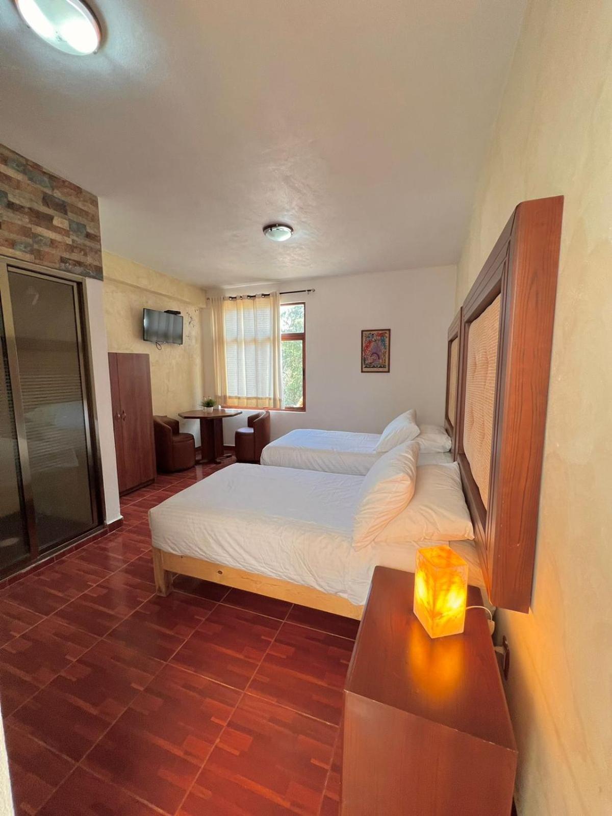 Hotel El Jaguar San Martín de las Pirámides Rum bild