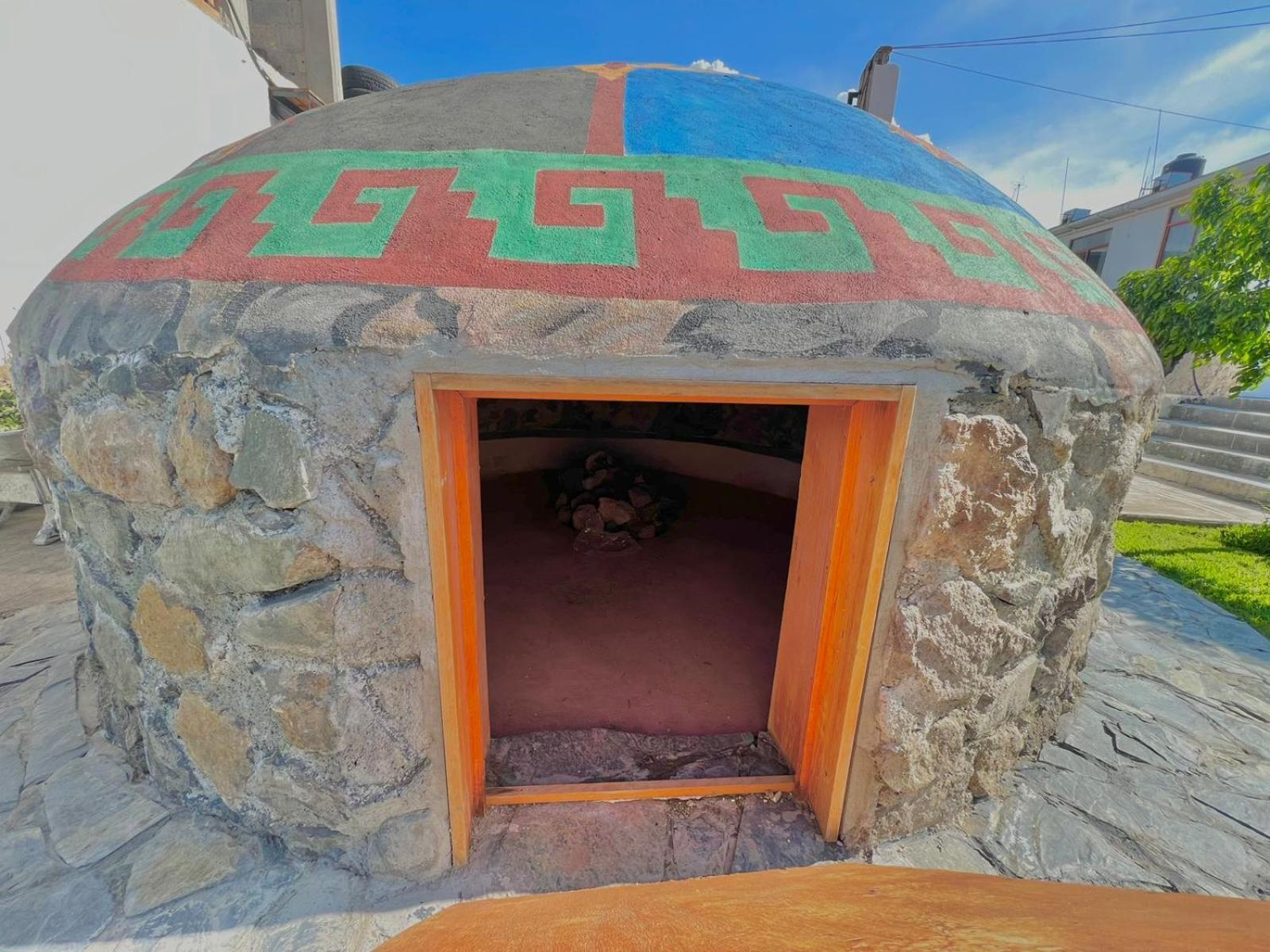 Hotel El Jaguar San Martín de las Pirámides Exteriör bild