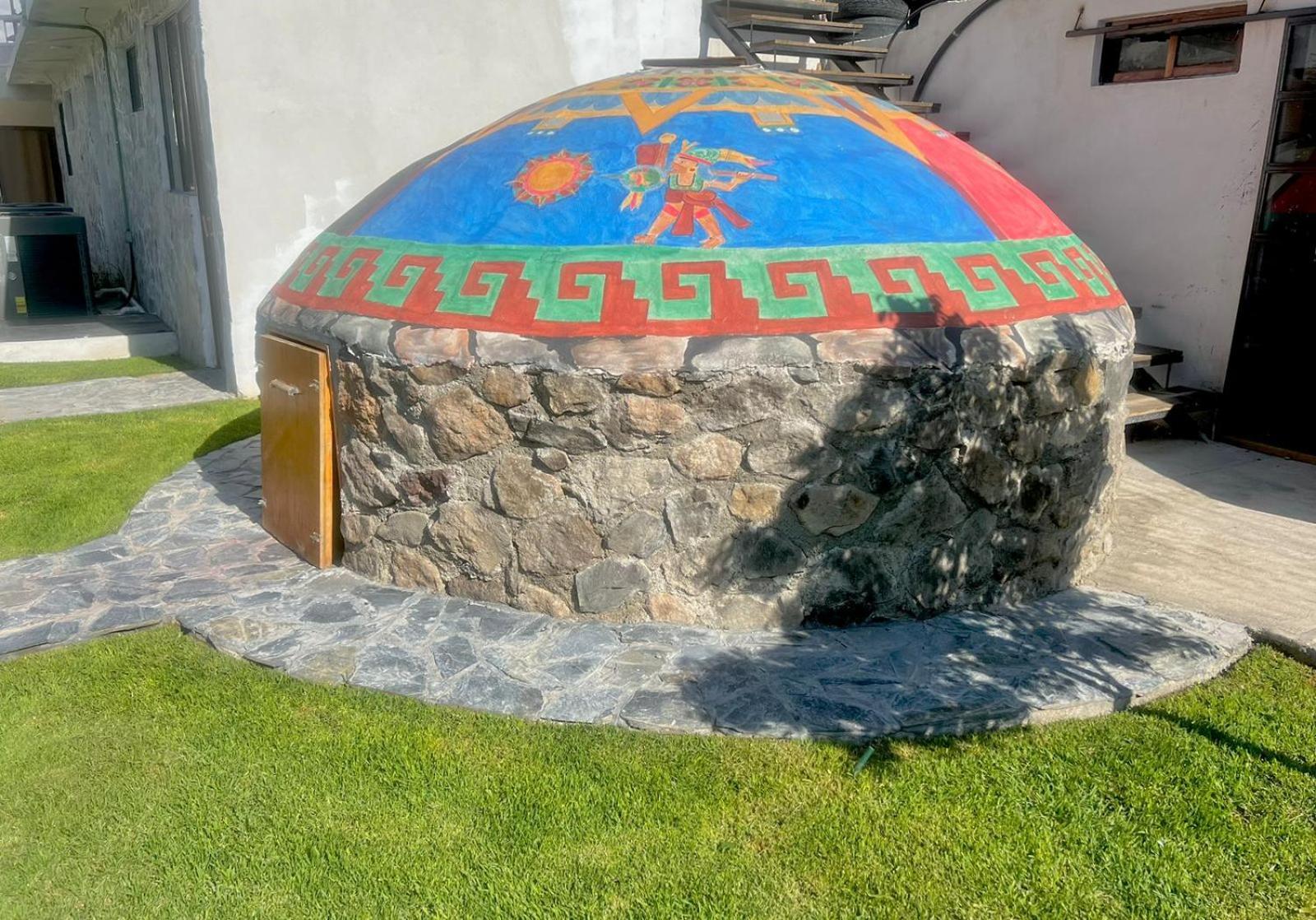 Hotel El Jaguar San Martín de las Pirámides Exteriör bild
